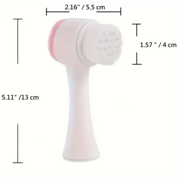 Brosse Nettoyante Pour le Visage 2 en 1